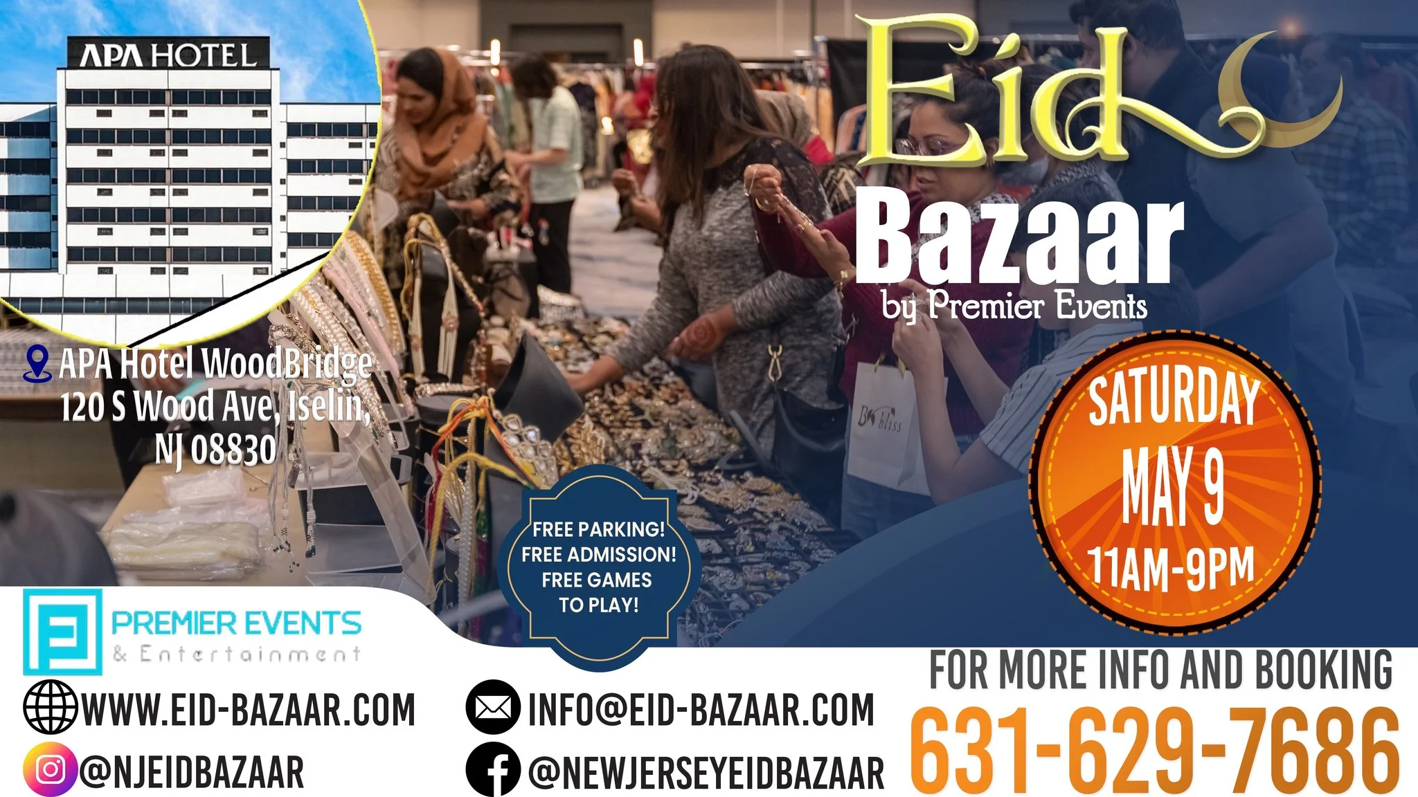 New Jersey Pre-Eid Bazaar at Raritan Center